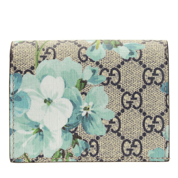 Gucci 二つ折り財布 花柄 