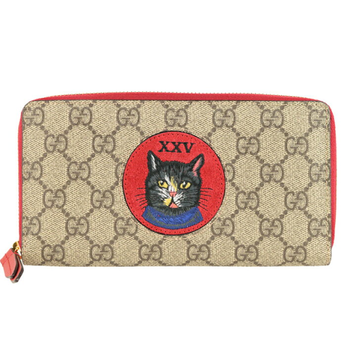 楽天市場】グッチ 財布 GUCCI ショップ袋付き ラウンドファスナー長 