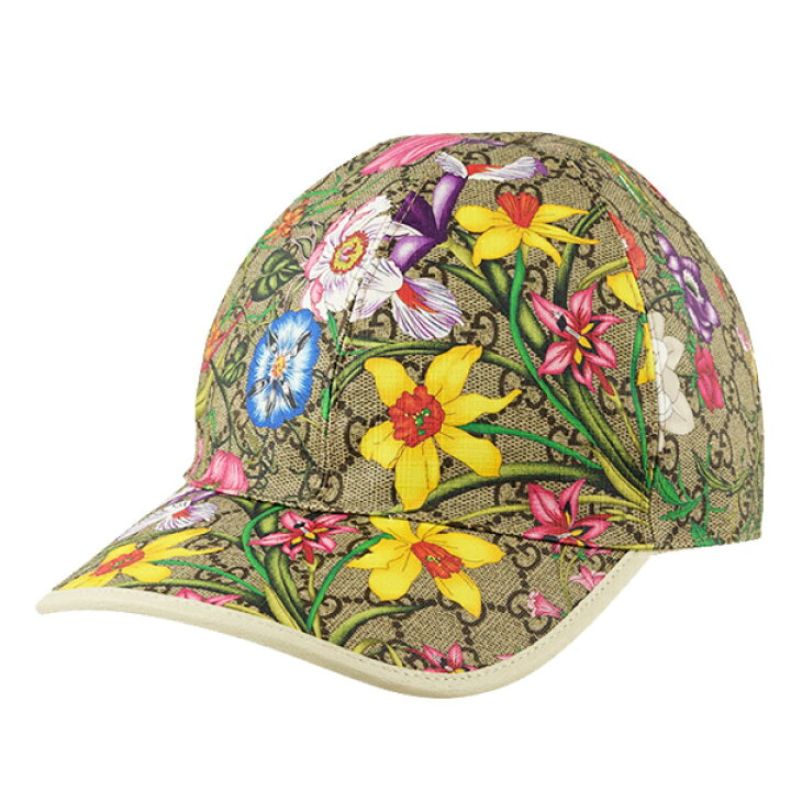 楽天市場】グッチ GUCCI 帽子 キャップ レディース 花柄 アウトレット  