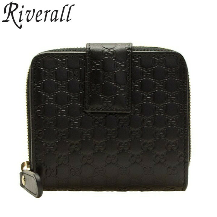 楽天市場】グッチ 財布 GUCCI ショップ袋付き 二つ折り財布 