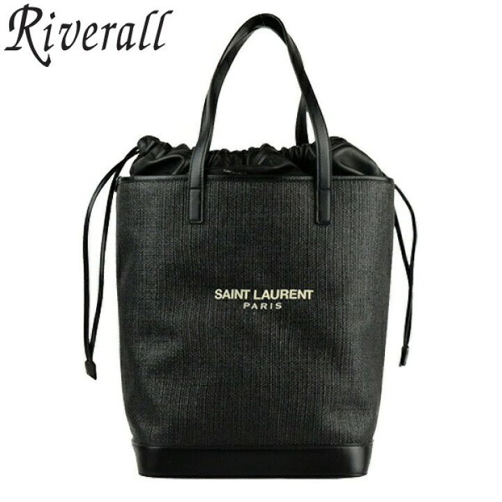 楽天市場】サンローラン SAINT LAURENT PARIS 巾着バッグ トートバッグ 
