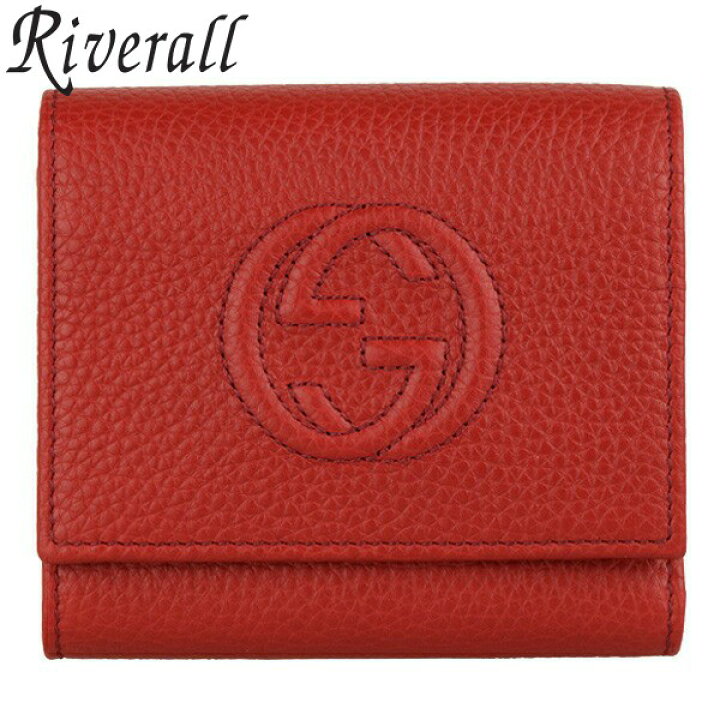 楽天市場】グッチ 財布 GUCCI ショップ袋付き 三つ折り財布 