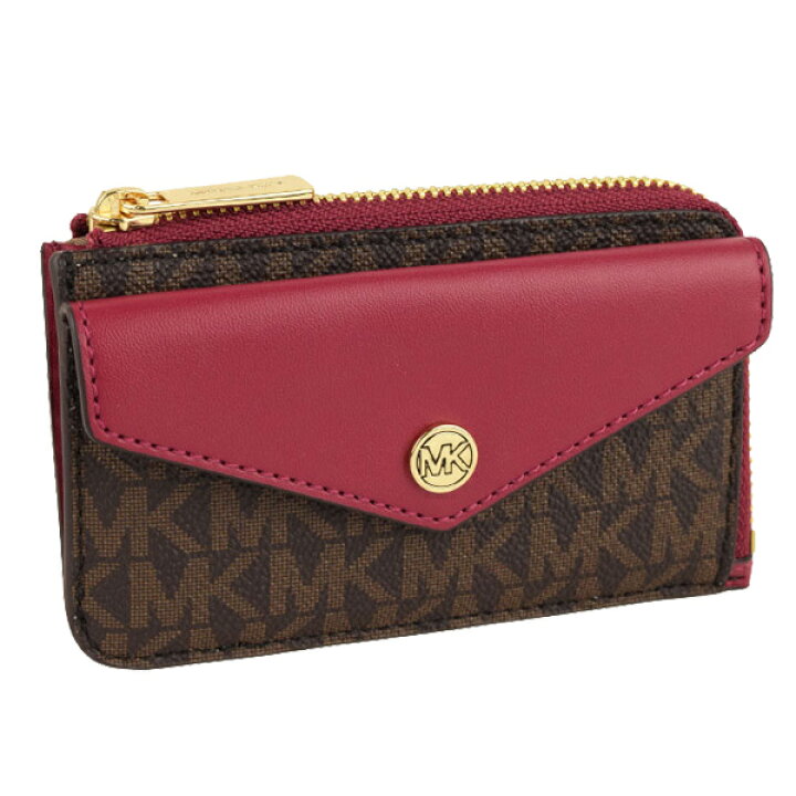 マイケル マイケルコース MICHAEL MICHAEL KORS カードケース 小銭入れ アウトレット 35f1gtvd5b-berry | リヴェラール楽天市場店