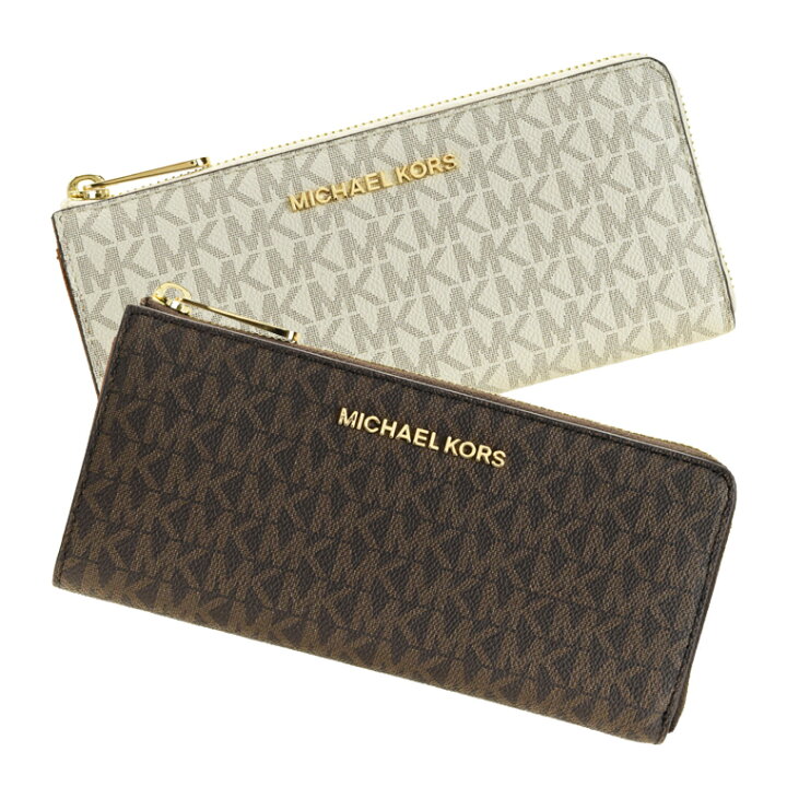 楽天市場】マイケルコース 財布 M. MICHAEL KORS L字ファスナー長財布 