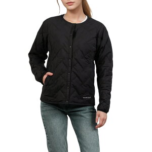 y11/25 I2l1l100%|CgobNIvGg[z x ߗ fB[X _EWPbg S iC ubN Superior Down Round NeckSeries RS1101667BK mont-bell