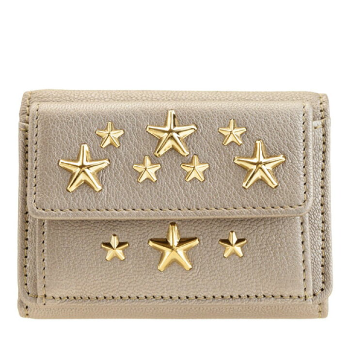 楽天市場】ジミーチュウ JIMMY CHOO 三つ折り財布 スタースタッズ  