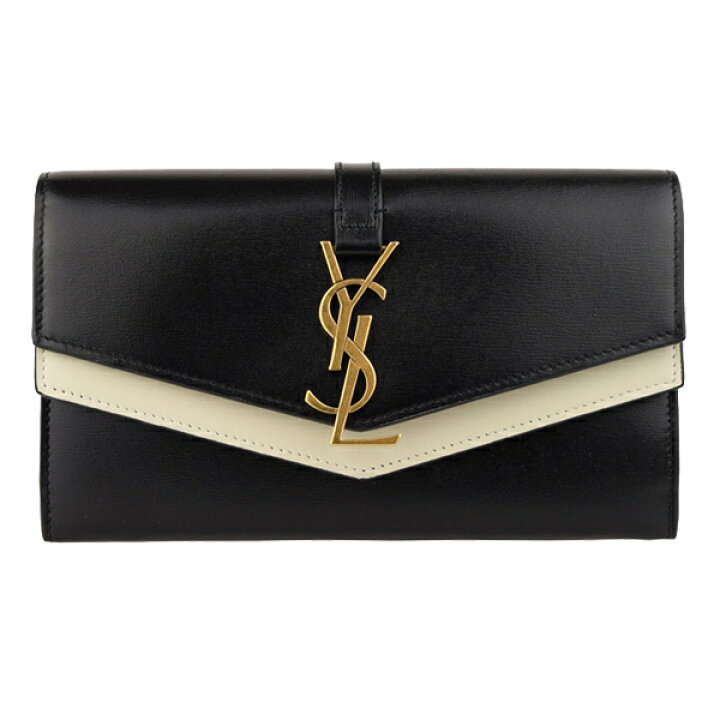 楽天市場】サンローラン SAINT LAURENT PARIS 二つ折り長財布 バイ  