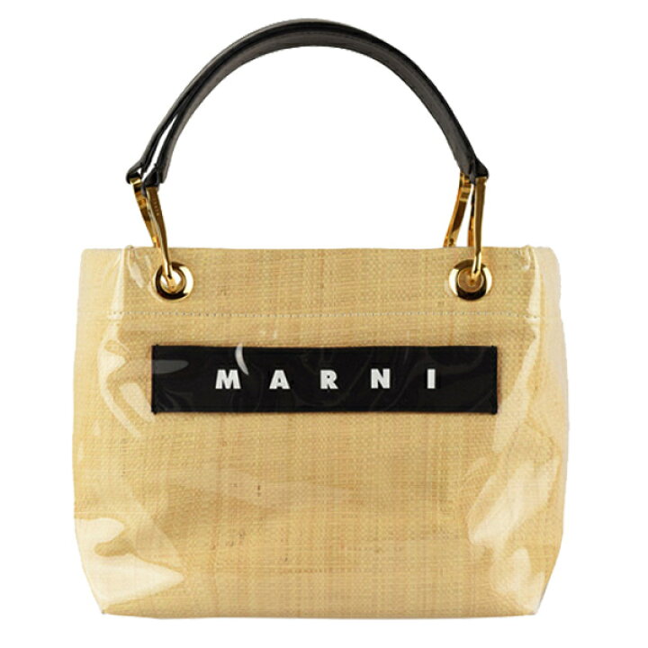 楽天市場】マルニ MARNI トートバッグ bmmp0013q1-00w16 ナチュラル 