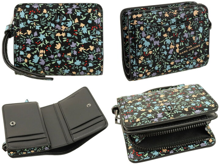 楽天市場】マークジェイコブス MARC JACOBS 二つ折り財布 花柄 