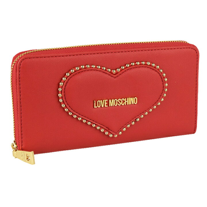 楽天市場】ラブモスキーノ LOVE MOSCHINO ラウンドファスナー長財布 