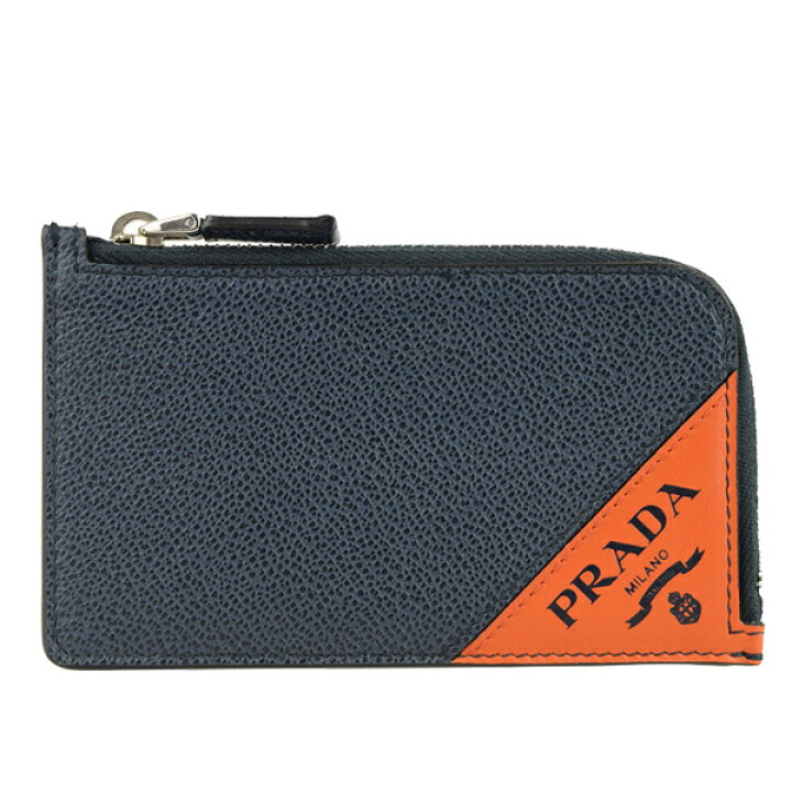 楽天市場】プラダ PRADA コインケース カードケース メンズ バイカラー 