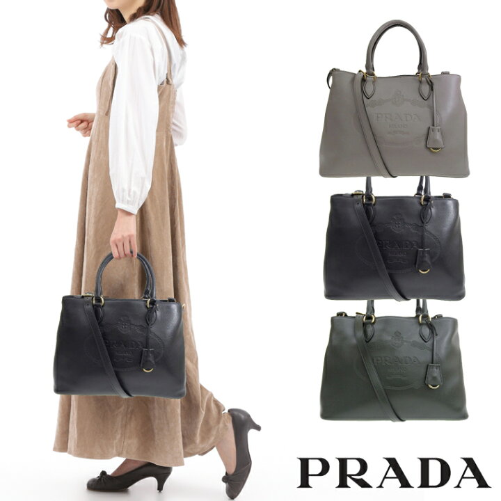 楽天市場】プラダ PRADA ショルダーバッグ ハンドバッグ 2WAYバッグ 