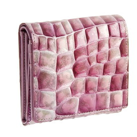 【11/10限定 抽選で2人に1人100%ポイントバック！要エントリー】 リンレ 財布 ミニ財布 コンパクト 小さめ 本革 パープル レディース 機能性 コンパクト 小さい レザー 二つ折り ブランド カード 手のひらサイズ 日本製 ステンドグラス RINRE