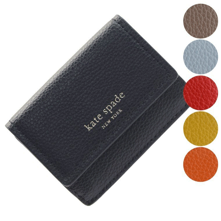 【KateSpade】WLRU5255 コンパクト ミニ財布 楽天市場】ケイトスペード 財布 KATE SPADE 三つ折り財布 アウトレット