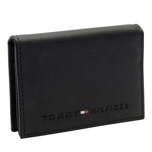 トミーヒルフィガー TOMMY HILFIGER メンズ カードケース 名刺入れ ブラック 31tl20x014-001 ファッション 30日間返品保証 代引手数料無料 楽天スーパーセール