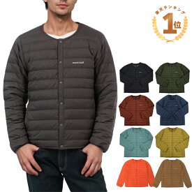 モンベル ダウン ジャケット メンズ スペリオダウン ラウンドネック 800FP 帯電防止 中間着に最適 軽量 防寒 着心地抜群 1101666 mont-bell 楽天ランキング1位 衣類 アパレル 楽天スーパーセール