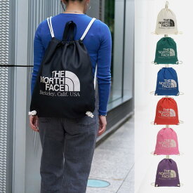 ノースフェイス バッグ メンズ レディース 2WAY ナップサック BIG LOGO STRING BAG NN2PQ13 THE NORTH FACE A4対応 楽天スーパーセール ポイント10倍