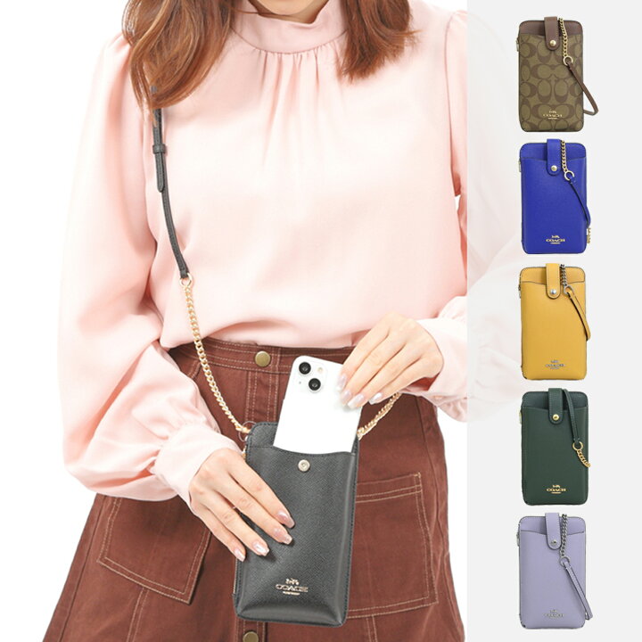 楽天市場】コーチ スマホショルダーCOACH スマートフォンバッグ 