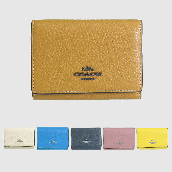 楽天市場】コーチ 財布 レディース 三つ折り財布 ミニ財布 