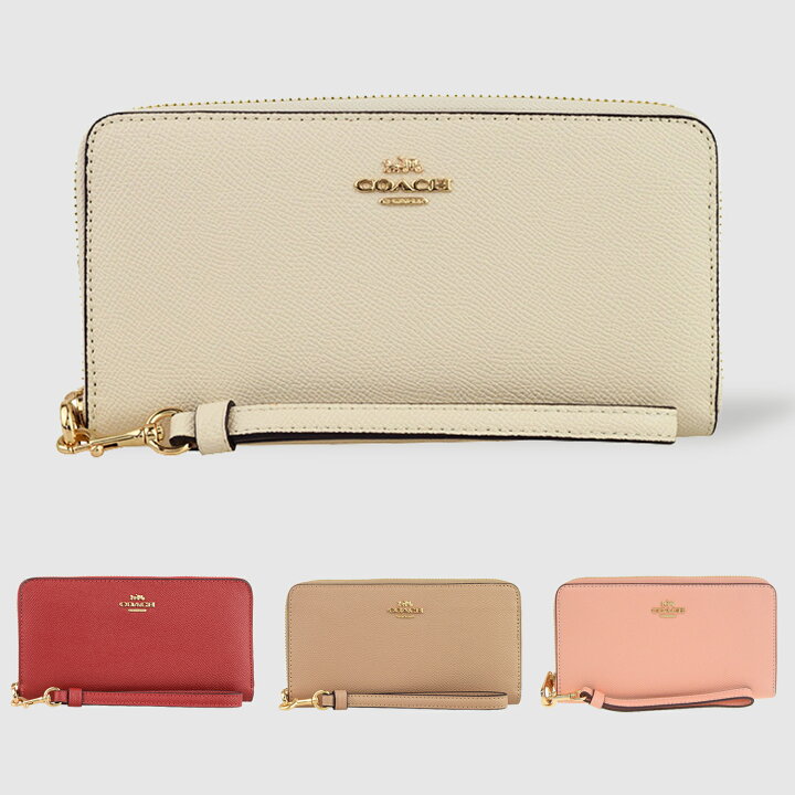 楽天市場】コーチ 財布 COACH ラウンドファスナー長財布 アウトレット 