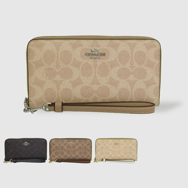 楽天市場】コーチ 財布 レディース 長財布 アウトレット品 LZA WLT SIG 