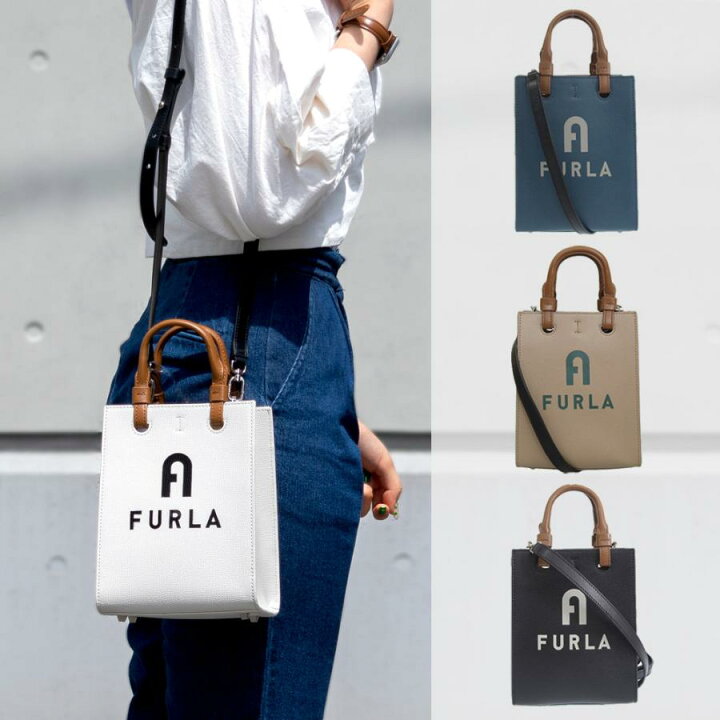 楽天市場】フルラ Furla ミニトートバッグ ヴァーシティ スタイル 