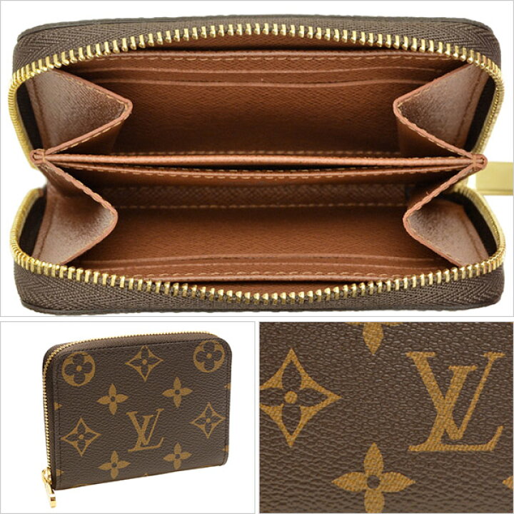 LOUIS VUITTON ジッピー コインパース M60067 モノグラム・キャンバス 