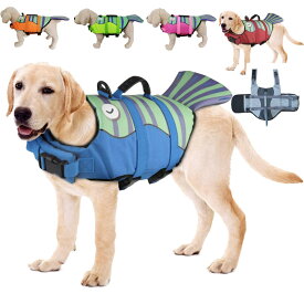 【送料無料】ペット 浮き輪 救命胴衣 ライフジャケット スイムウェア ドッグ 犬 服 ドッグウェア 犬用品 小型 中型