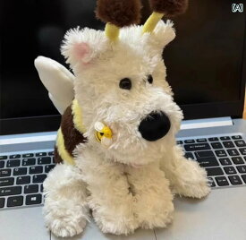 犬　ぬいぐるみ　おもちゃ ウエスト ハイランド ビー 子犬 人形 ぬいぐるみ 電気 話 したり 歌ったりする ことを 学ぶ 女の子への ギフト 子供