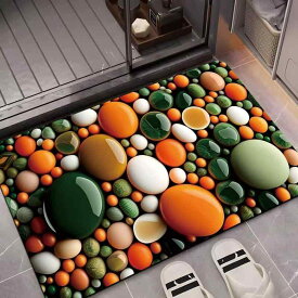 バスマット レディース 玄関マット キッチンマット 3D 立体 凸凹 珪藻土 吸水 速干 柔らか 足拭きマット 浴室 洗面所 トイレ お呂 室内 滑り止め付き 洗える 丸洗い可能 衛生 清潔 速乾素材 踏み心地 快適 弾力 ふわふわ おしゃれ 北欧
