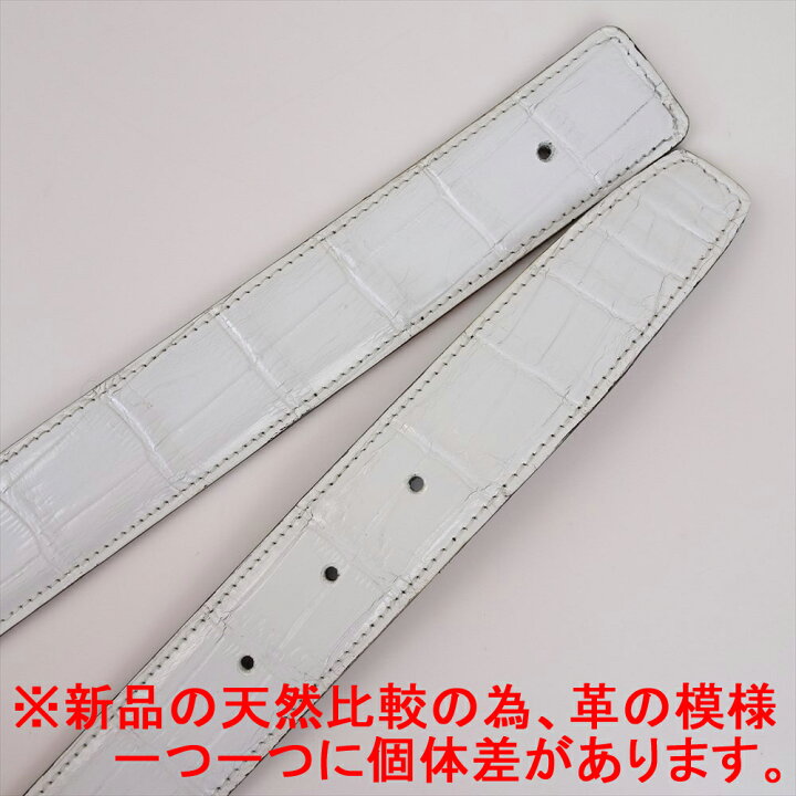 楽天市場】新品 クロコダイル ベルト メンズ レザーベルト マット  