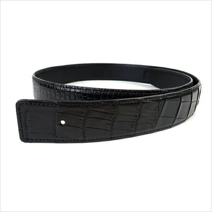 楽天市場】新品 クロコダイル ベルト メンズ レザーベルト マット  