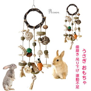うさぎ おもちゃ ウサギ かじり木 小動物おもちゃ 咀嚼おもちゃ ハムスター 歯磨き 吊り下げ ストレス 運動不足 解消 天然木製 りんごの木 小動物用 噛むおもちゃうさぎ/ハムスター/チンチ