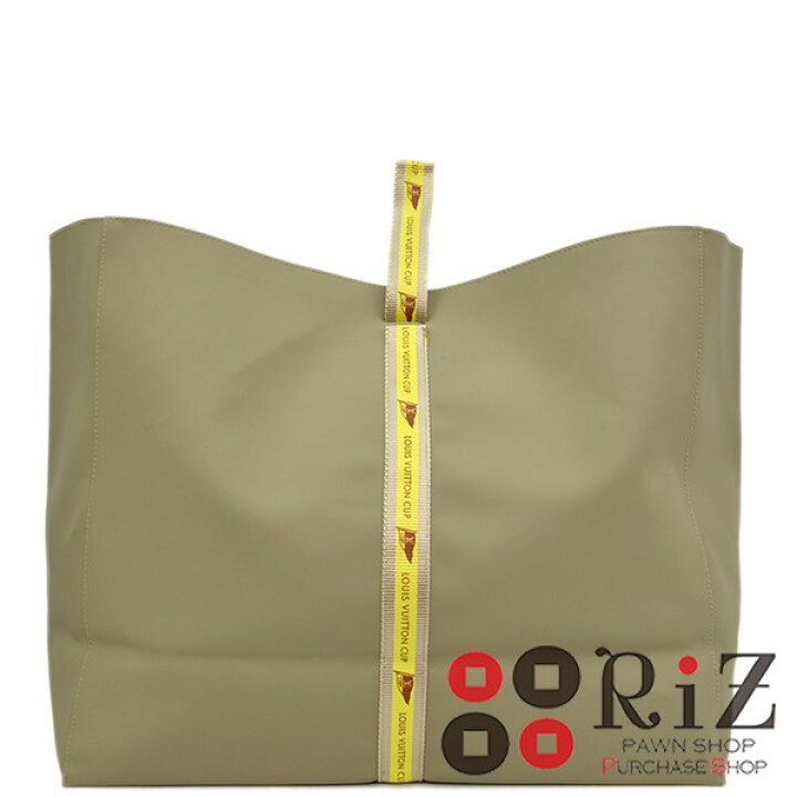 楽天市場】LOUIS VUITTON LV Cup グレー トートバッグ ポーチ 【中古