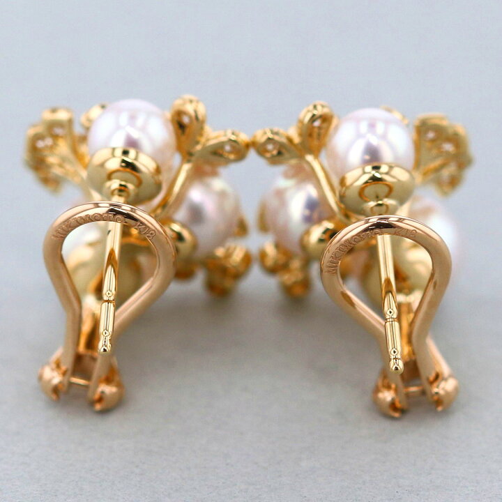 楽天市場】MIKIMOTO ミキモト パール ダイヤモンド イヤリング/ピアス 