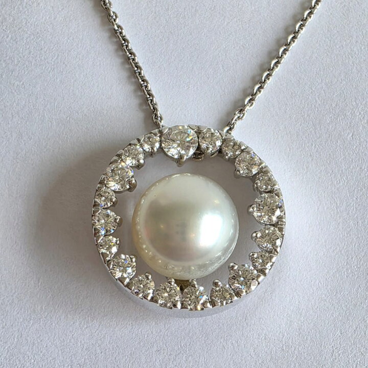 楽天市場】MIKIMOTO ミキモト ダイヤモンド サークル アコヤパール 