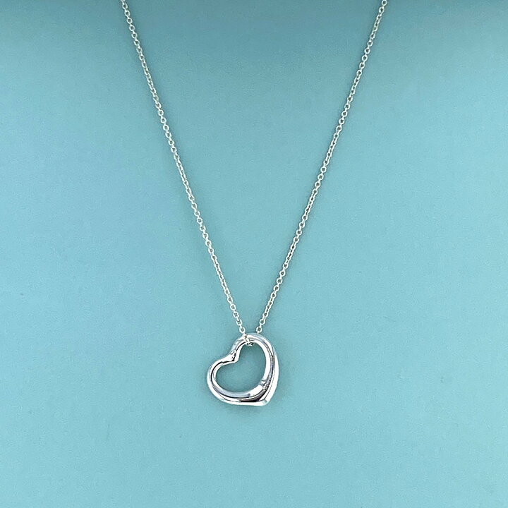 楽天市場】TIFFANY&Co. ティファニー オープンハート ネックレス SV925 