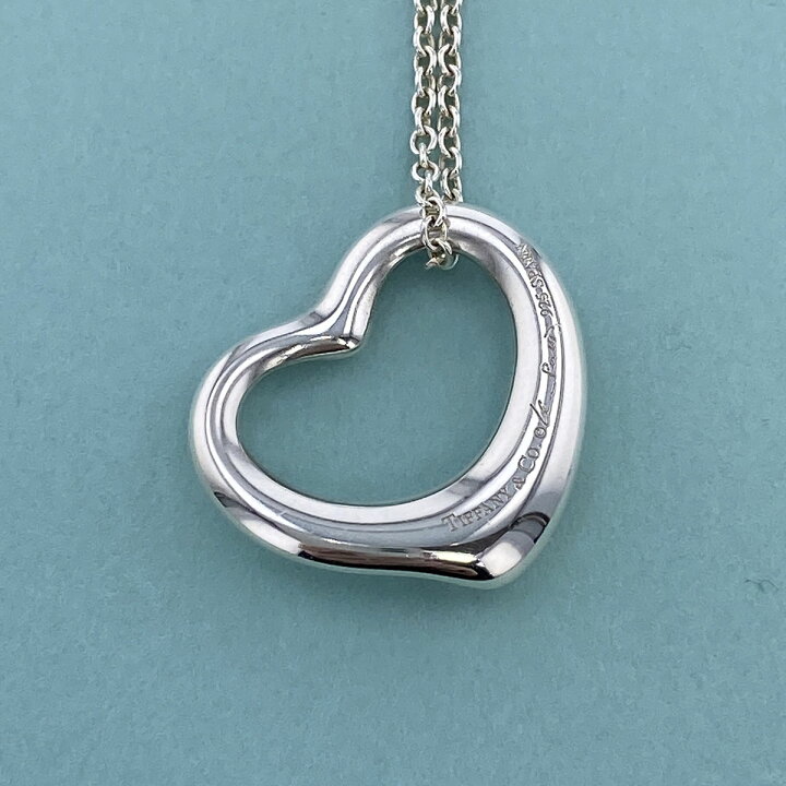 楽天市場】TIFFANY&Co. ティファニー オープンハート ネックレス SV925 