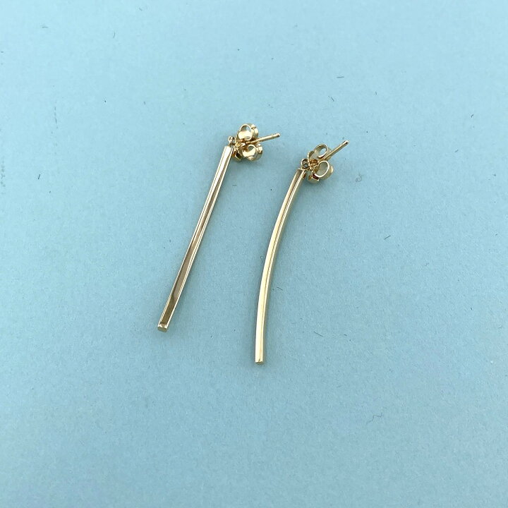 ティファニー Tバーピアス 750 yg Tiffany ティファニー Tワイヤー 