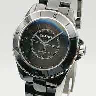 CHANEL シャネル J12 ファントム 38mm 腕時計 H6185 セラミック ブラック メンズ【中古】