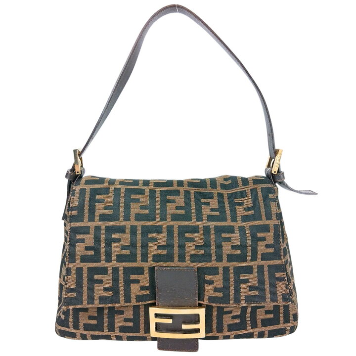 楽天市場】FENDI フェンディ マンマバケット ワンショルダー ズッカ柄 