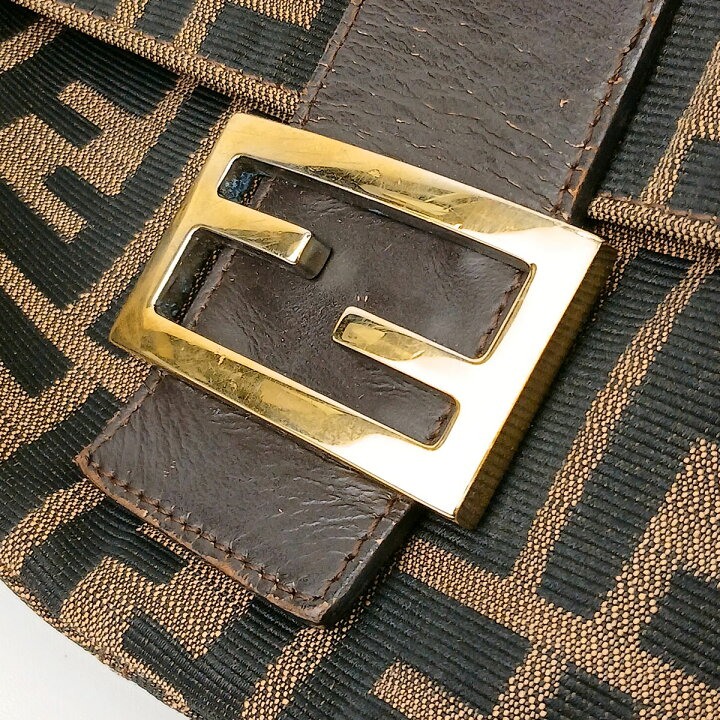 楽天市場】FENDI フェンディ マンマバケット ワンショルダー ズッカ柄 