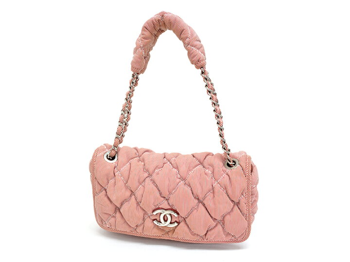 楽天市場】CHANEL シャネル マトラッセ バブルキルト チェーン  