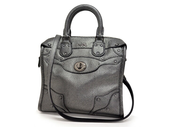 楽天市場】【中古】COACH （コーチ） ﾐﾆ ﾗｲﾀﾞｰ ｻｯﾁｪﾙ33 2WAYﾊﾝﾄﾞﾊﾞｯｸﾞ 