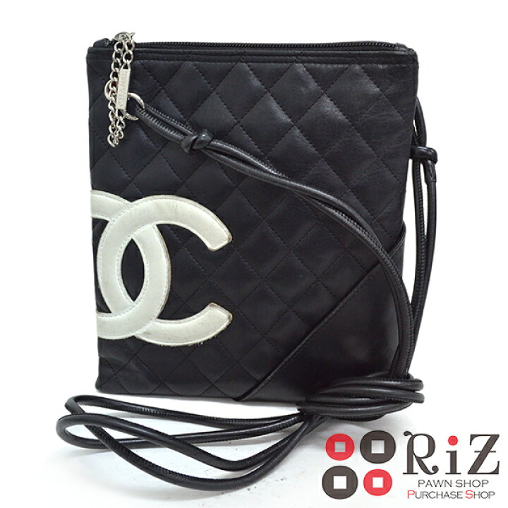 楽天市場】【中古】CHANEL （シャネル） ｶﾝﾎﾞﾝﾗｲﾝ ｼｮﾙﾀﾞｰﾊﾞｯｸﾞ バッグ  