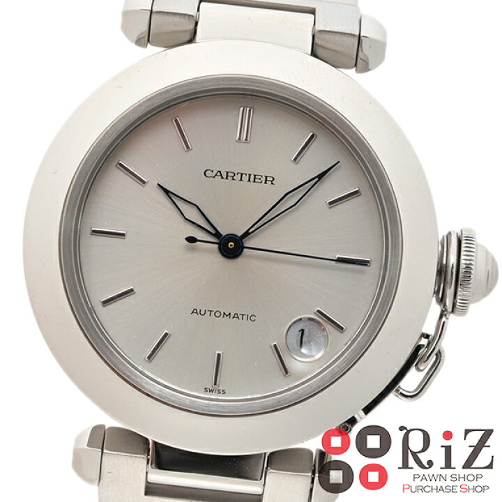 楽天市場】【中古】Cartier （カルティエ） ﾊﾟｼｬC 時計 自動巻き 