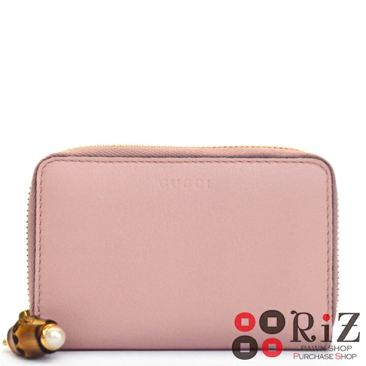 楽天市場】【中古】 GUCCI （グッチ） ﾗｳﾝﾄﾞﾌｧｽﾅｰ ﾊﾞﾝﾌﾞｰｺｲﾝｹｰｽ 財布 