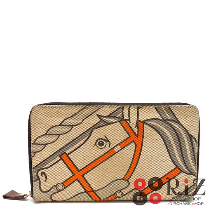 楽天市場】【中古】 HERMES （エルメス） ｽﾃｨｰﾌﾟﾙGM 財布 長財布(小銭 