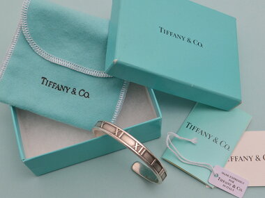 【楽天市場】【中古】 Tiffany&Co. （ティファニー） ｱﾄﾗｽﾊﾞﾝｸﾞﾙ ブランドジュエリー ブレスレット/バングル/アンクレット