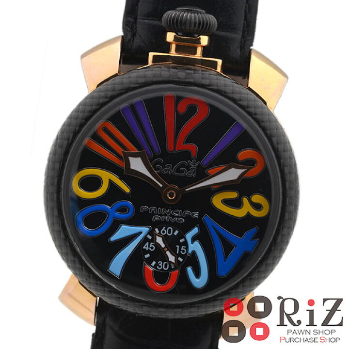 楽天市場】【中古】 GAGA MILANO （ガガミラノ） ﾏﾇｱｰﾚ 48mm 日本限定  